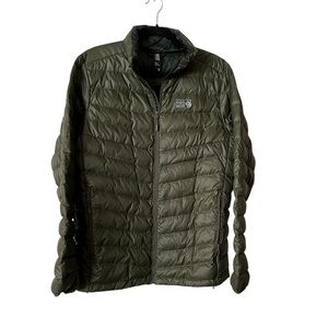 Mountain Hardwear Olive Puffer Jacket